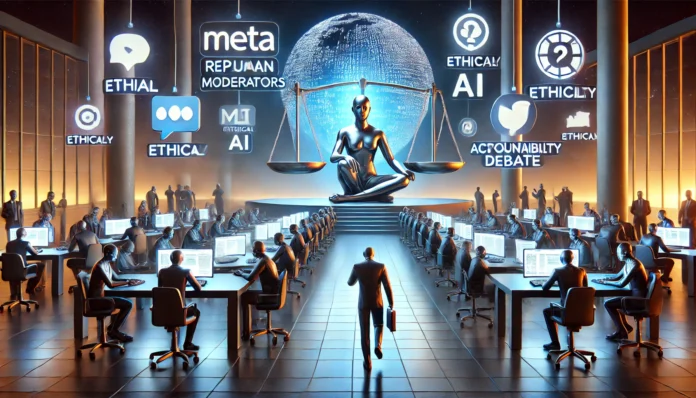 Meta’s Bold AI Move: Replacing Human Moderators Sparks Global Debate on Ethics and Accountability